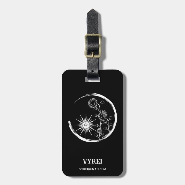 Etiqueta Para Maletas Escudo de verano (Frente Vertical)