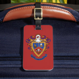 Etiqueta Para Maletas Escudo oficial de Delta Sigma Pi
