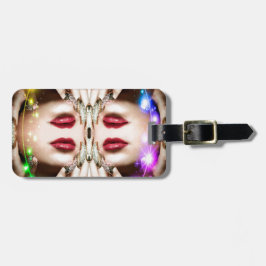 Etiqueta Para Maletas Espectáculo mágico