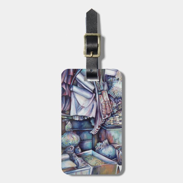 Etiqueta Para Maletas Espléndida oferta especial del Centro Tekka (Frente Vertical)