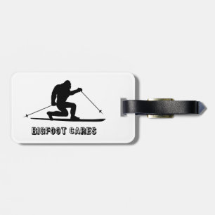 Etiqueta Para Maletas Esquí telemark de Bigfoot