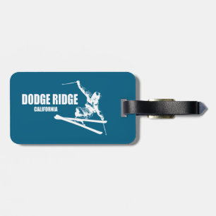 Etiqueta Para Maletas Estación de esquí Dodge Ridge Mountain California