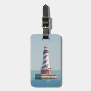 Etiqueta Para Maletas Estados Unidos, Michigan, Grandes Lagos, Lago Mich