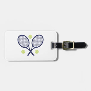 Etiqueta Para Maletas Estafas de tenis