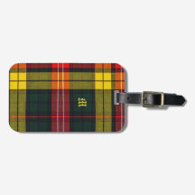 Estampado de Plaid del Clan Buchanan Patrón Escocé