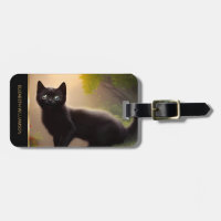 Estilo de fotografía AI de Kitten negro lindo