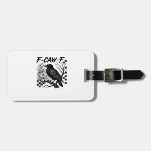 Etiqueta Para Maletas Estilo divertido y esencial F Caw F de moda