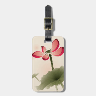 Etiqueta Para Maletas Estilo oriental Lotus