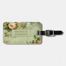 Estilo vintage floral rosa 