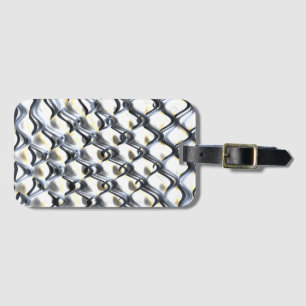 Etiqueta Para Maletas Estilos Art Nouveau Patrón OP Art