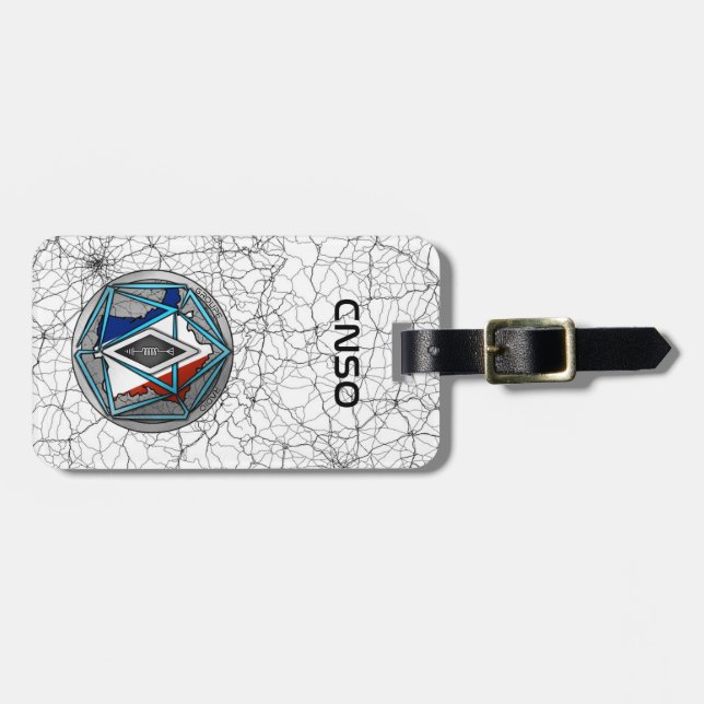 ETIQUETA PARA MALETAS ETIQUETTE BAGAGE RADIO (Frente Horizontal)