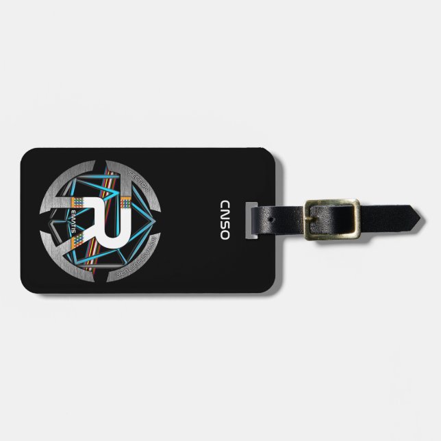 ETIQUETA PARA MALETAS ETIQUETTE BAGAGE REMATIS (Frente Horizontal)