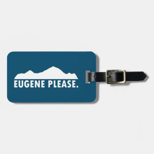 Etiqueta Para Maletas Eugene Oregon Please