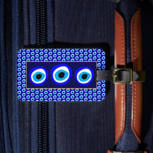 Etiqueta Para Maletas Evil Eye Talisman y Arab Amulet /turco, griego