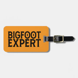 Etiqueta Para Maletas Experto en Bigfoot