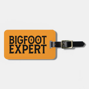 Etiqueta Para Maletas Experto en Bigfoot