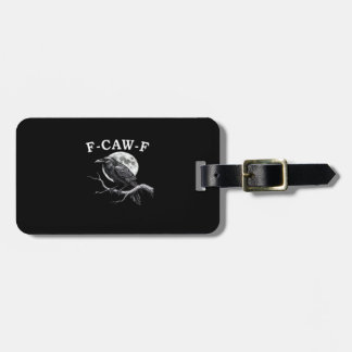 Etiqueta Para Maletas F-Caw-F Cuervo Cuervo Divertido F-Caw-F Accesorios