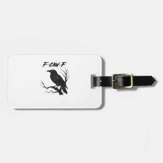 Etiqueta Para Maletas F-Caw-F Funny Crow