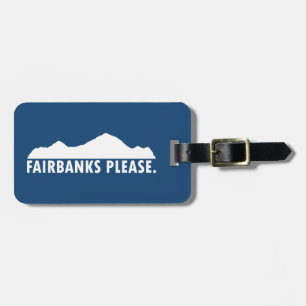Etiqueta Para Maletas Fairbanks Alaska Please