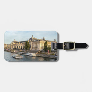 Etiqueta Para Maletas Famoso Museo de Orsay - París, Francia, Europa