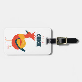 Etiqueta Para Maletas Fancy Chick