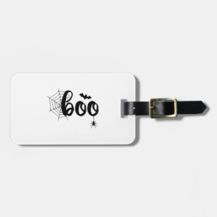 Etiqueta Para Maletas Fantasma de Halloween Boo Lindo Halloween Familiar