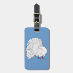 Etiqueta Para Maletas Fantasma Pigeon White