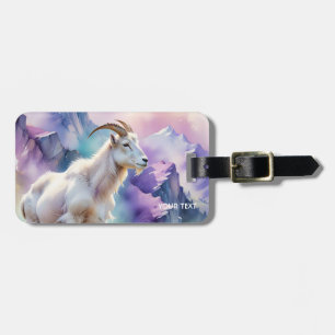 Etiqueta Para Maletas Fantasy Cute Mountain Goadow