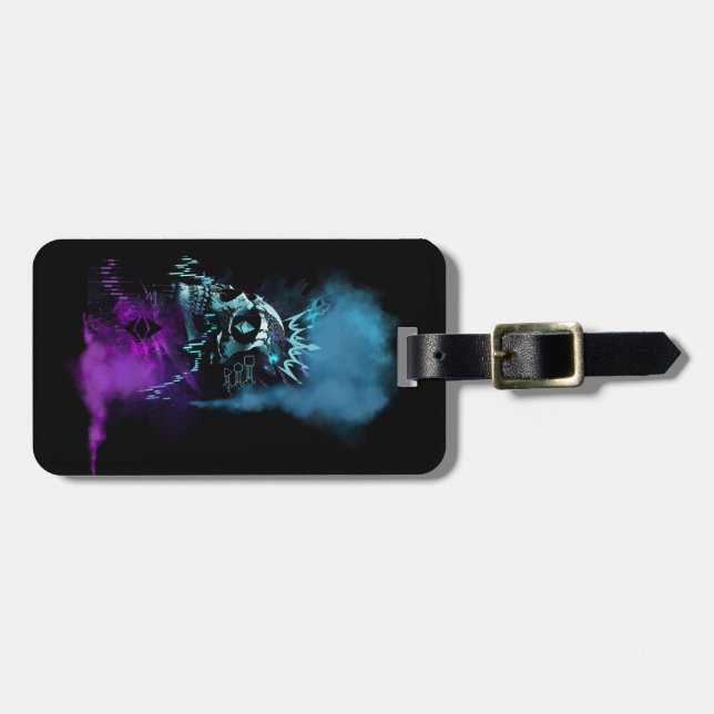 Etiqueta Para Maletas Fantasy Design | Cryptocurrency | Ethereum (Frente Horizontal)
