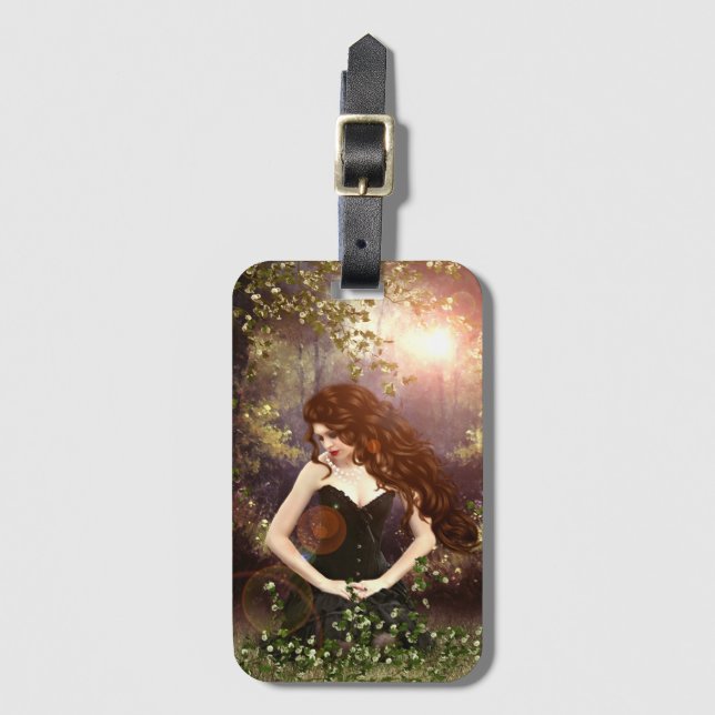 Etiqueta Para Maletas Fantasy Dreamer (Anverso vertical)