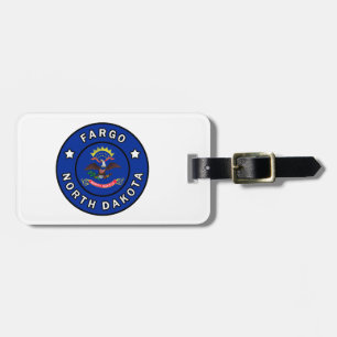 Etiqueta Para Maletas Fargo Dakota del Norte