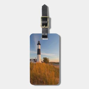 Etiqueta Para Maletas Faro Big Sable Point En El Lago Michigan 3