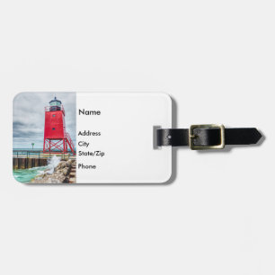 Etiqueta Para Maletas Faro Charlevoix South Pierhead