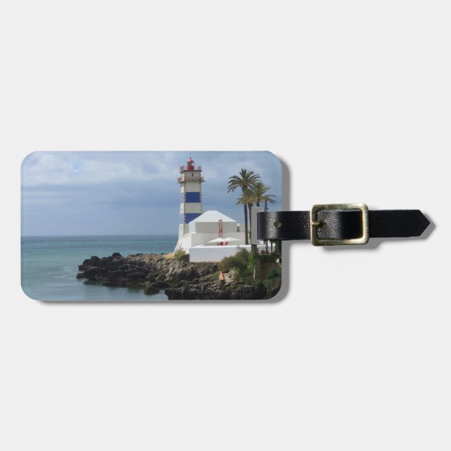 Etiqueta Para Maletas Faro de Santa Marta (Frente Horizontal)