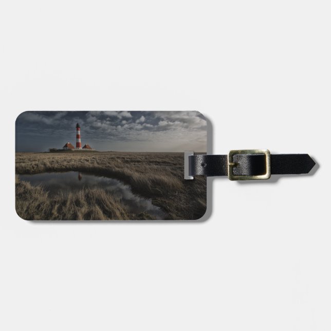 Etiqueta Para Maletas Faro Westerhever (Frente Horizontal)