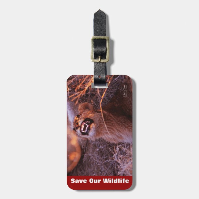 Etiqueta Para Maletas Feliz Tau (Frente Vertical)