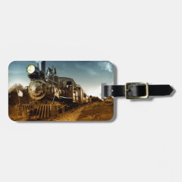 Etiqueta Para Maletas Ferrocarril de antaño