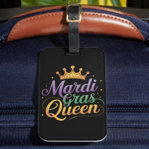 Etiqueta Para Maletas Fiesta de disfraces del desfile de la Reina de Mar