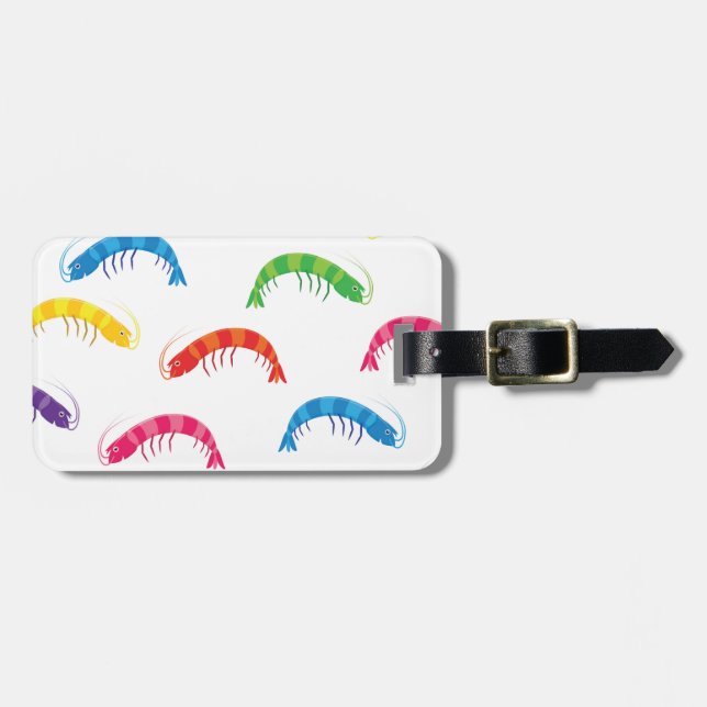 Etiqueta Para Maletas Fiestas Rastreadores (Frente Horizontal)