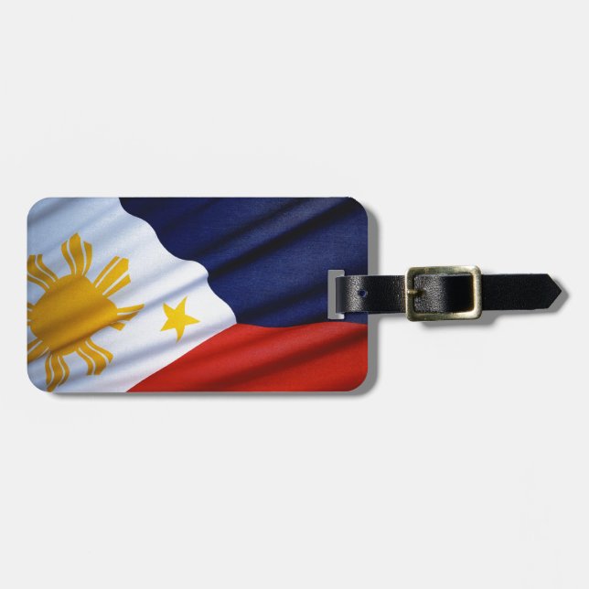 Etiqueta Para Maletas filipinas (Frente Horizontal)