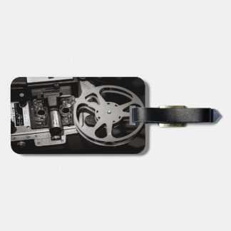 Etiqueta Para Maletas Film Projector / Movie Reel Luggage Tag