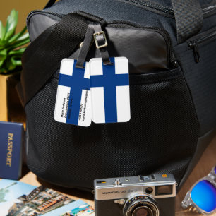 Etiqueta Para Maletas Finlandia