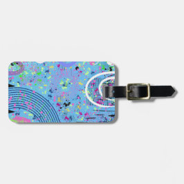 Etiqueta Para Maletas Fireworks Show 