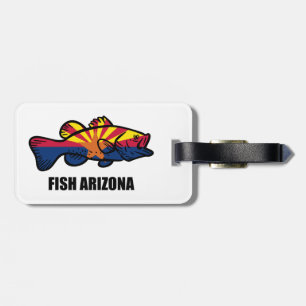Etiqueta Para Maletas Fish Arizona