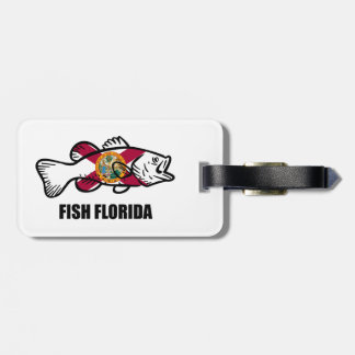 Etiqueta Para Maletas Fish Florida