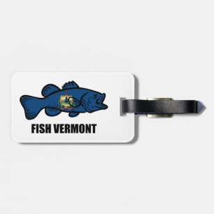 Etiqueta Para Maletas Fish Vermont