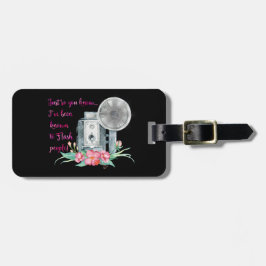 Etiqueta Para Maletas Flash de la cámara del fotógrafo