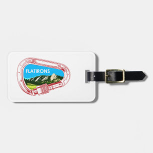 Etiqueta Para Maletas Flatirons Climbing Carabiner