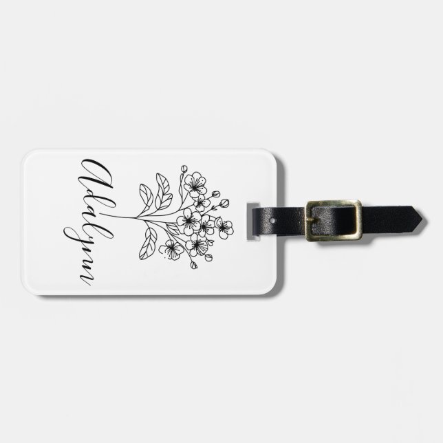 Etiqueta Para Maletas Fleece Blanket (Frente Horizontal)