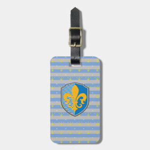 Etiqueta Para Maletas fleur-de-lys